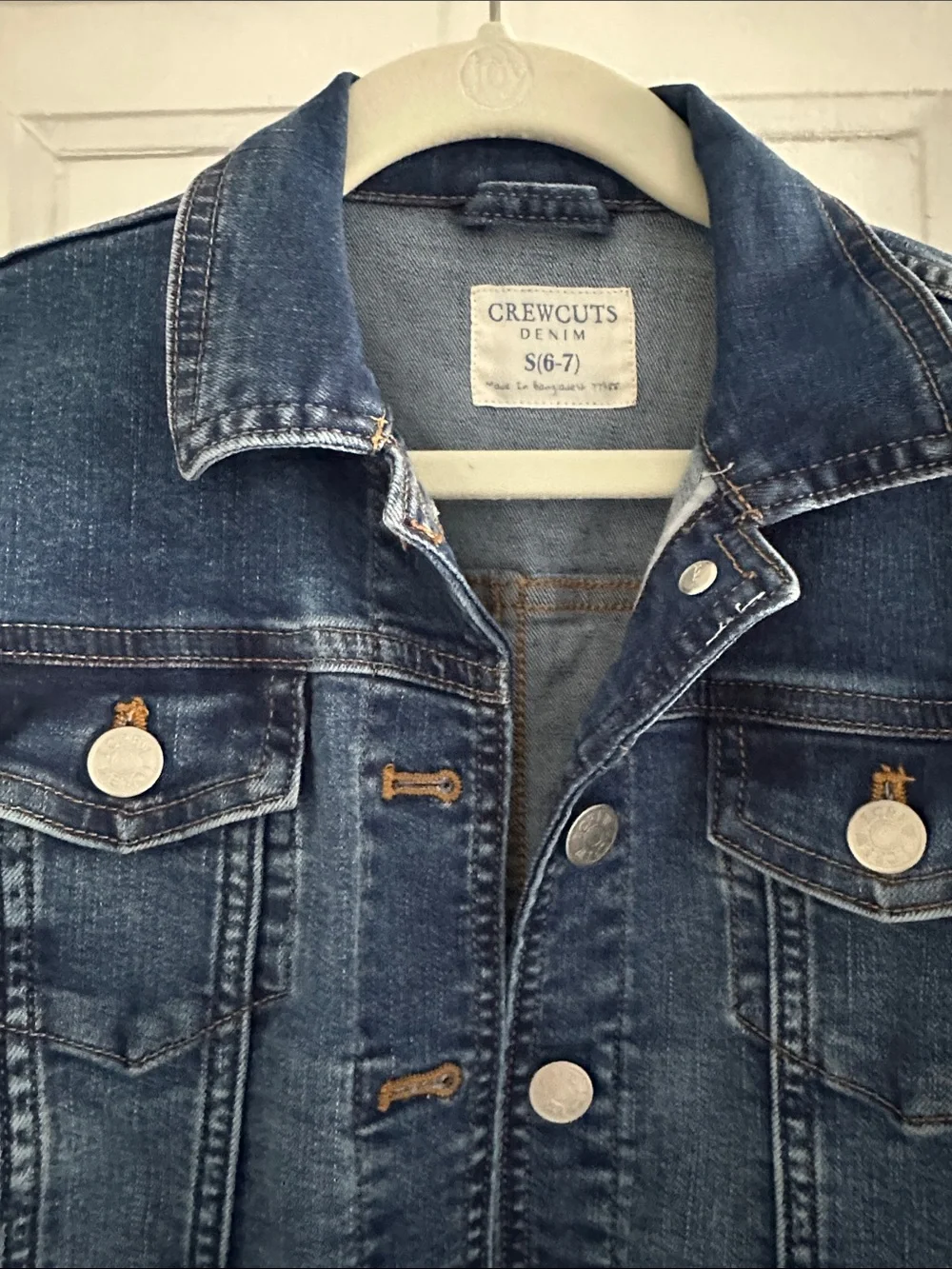 Girls’ Crewcuts Denim Jacket Size Small 6-7
